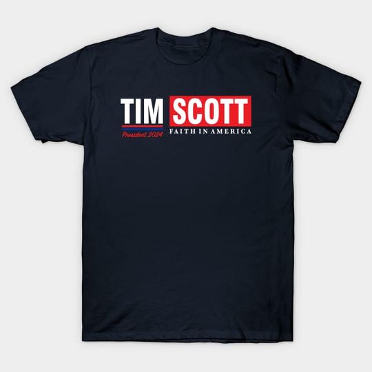 Discover Tim Scott For President 2024 - Tim Scott - T-Shirt