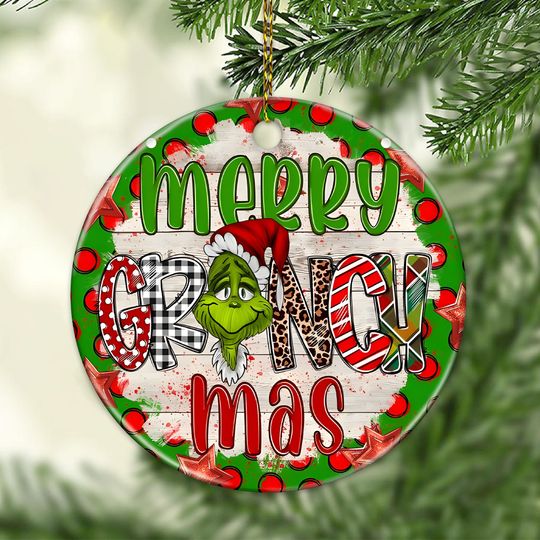 Discover Funny Character Ornament, Ornament Cute Funny Character Christmas