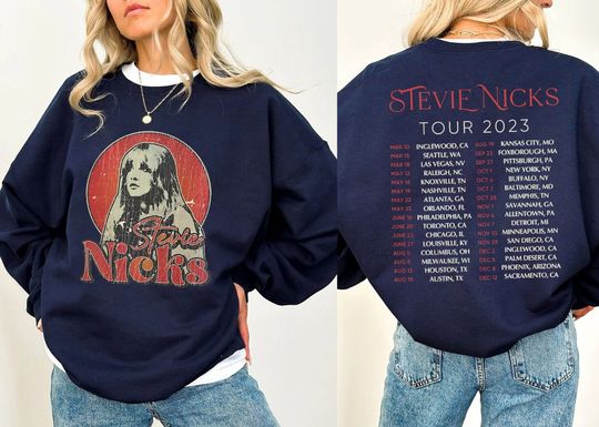Discover Vintage Stevie Nicks Shirt, Stevie Nick 2023 Tour Shirt, Fleetwood Mac Tour 2023 Shirt
