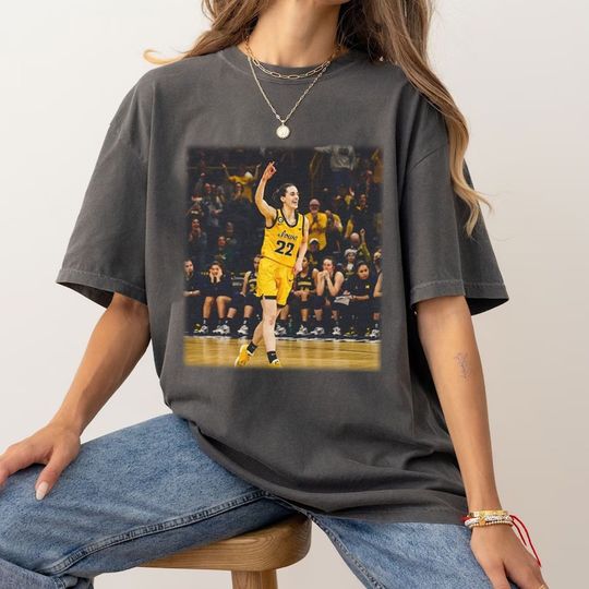 Discover Caitlin Clark American Basketball Shirt, 90s Vintage Style Shirt