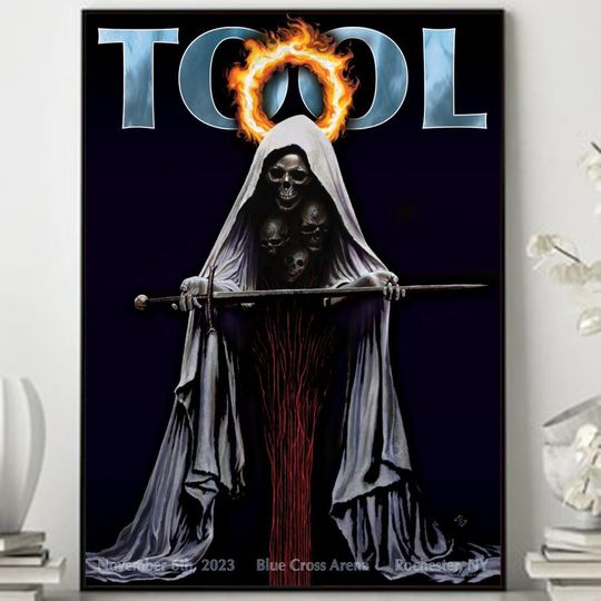 Discover Tool Poster Nov 6, 2023 Blue Cross Arena Rochester, NY