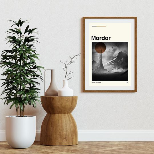 Discover Mordor Poster, Lord Of The Rings - Movie Poster