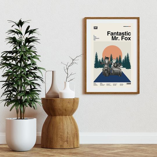 Discover Fantastic Mr Fox Movie, Wes Anderson - Movie Poster