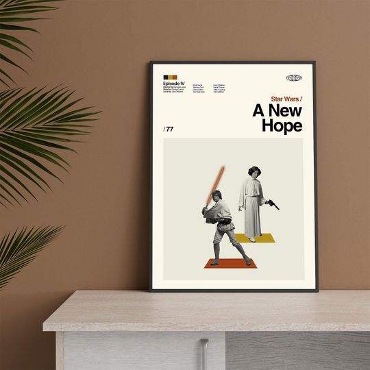 Discover A New Hope Movie Poster, A New Hope Print - Movie Poster