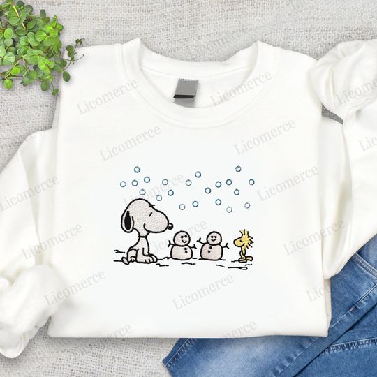 Discover Christmas Snoopy Sweatshirt, Snoopy and Woodstock Shirt