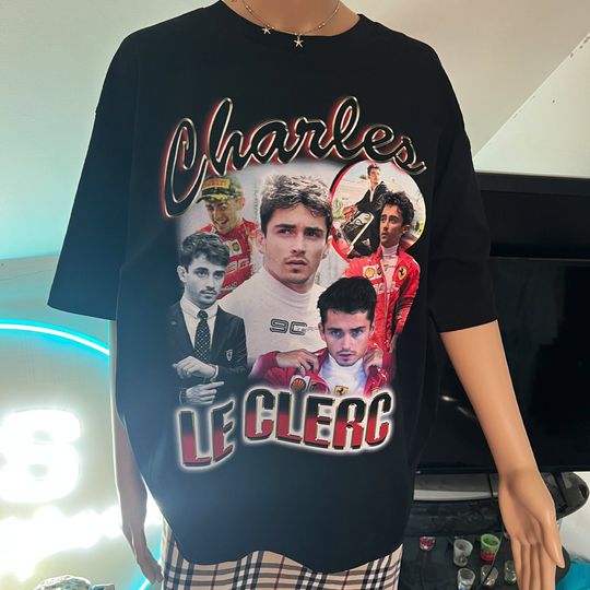 Discover Charles LeClerc Homage t-shirt