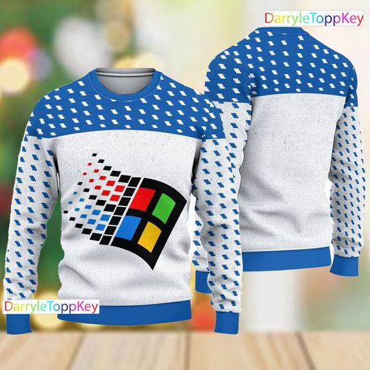 Discover Windows Ugly Christmas Sweater, Ugly