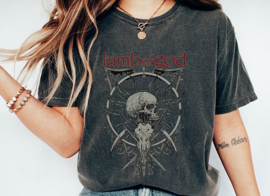 Discover Lamb of God T-Shirt, Oversized Shirt, Classic Rock