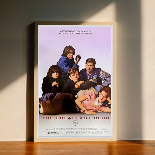 Discover Breakfast Club 80s Movie Premium Matte Vertical Poster
