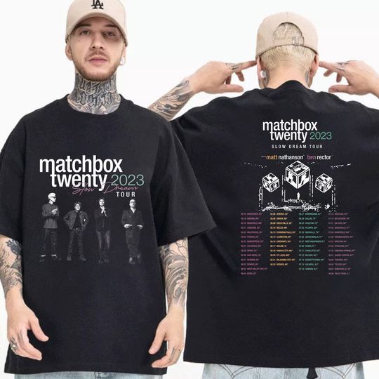 Discover Matchbox Twenty Band Fan Shirt, Matchbox Twenty Slow Dream Tour 2023 Shirt