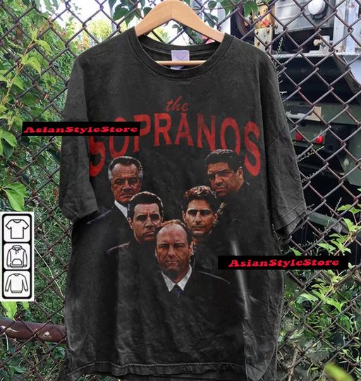 Discover Sopranos Vintage 90s Graphic Style T-Shirt, Sopranos Shirt, Vintage