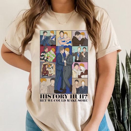Discover History, Huh? Red White and Royal Blue Shirt Ver2,  History Huh T-Shirt