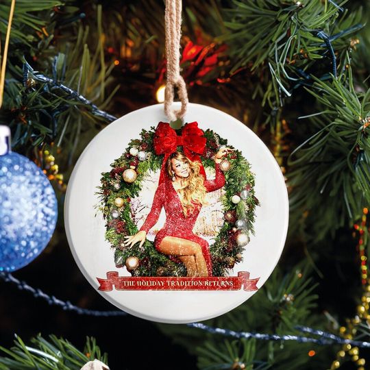 Discover Mariah Carey 2023 Ornament, Mariah Carey Merry Christmas 2023