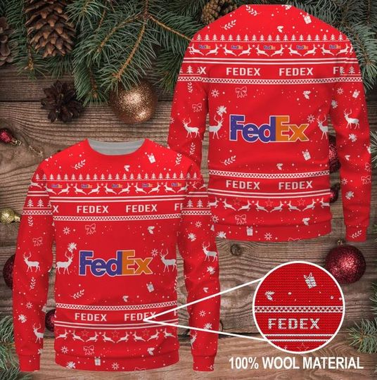 Discover FedEx Ground FedEx Ugly Christmas Sweater