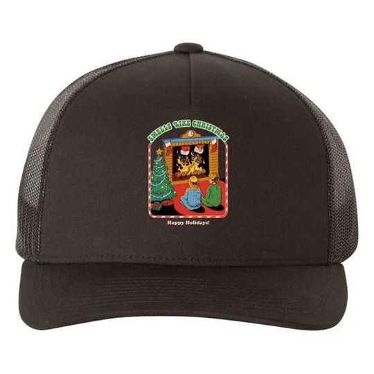 Discover Smells Like Christmas Happy Holidays Trucker Hat