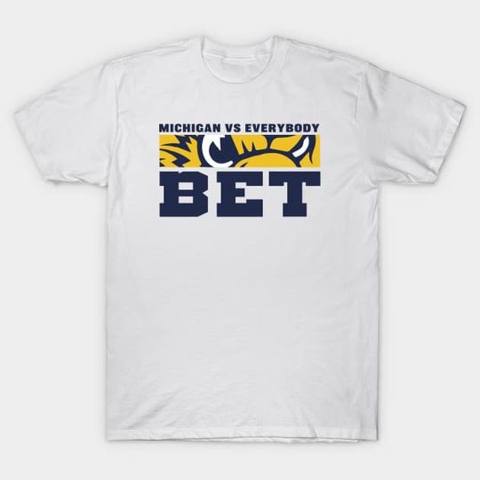 Discover Bet - Michigan Football - T-Shirt