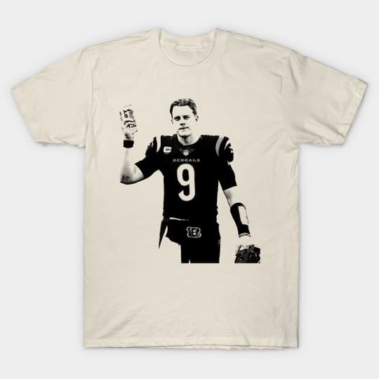 Discover Joe Burrow || Pencil Drawing - Joe Burrow - T-Shirt