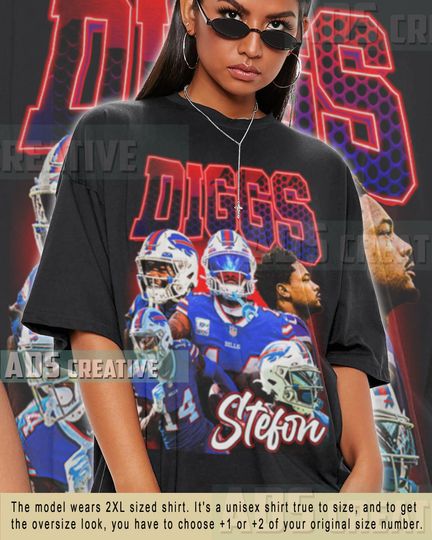 Discover Limited Stefon DIggs shirt Vintage 90s Grapic Unisex Tshirt