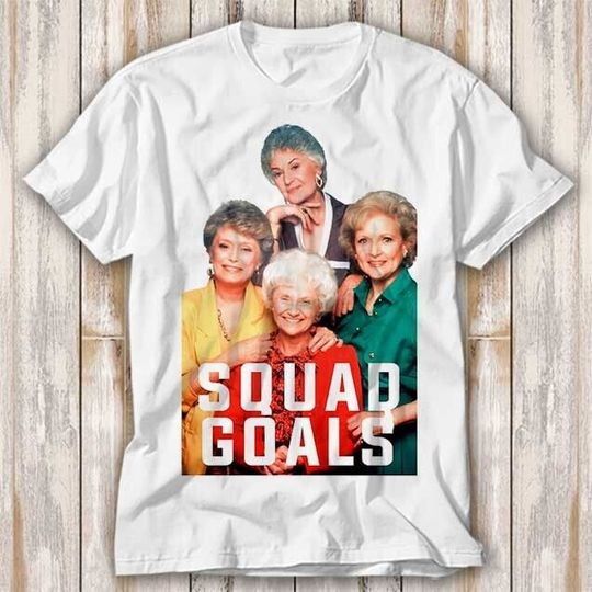 Discover Stay Golden Squad T Shirt  Top Tee