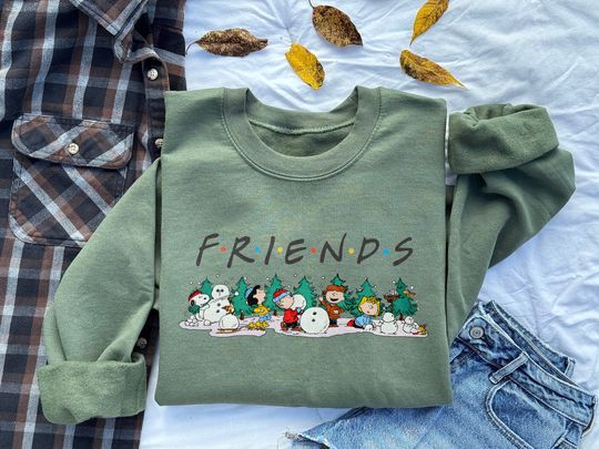 Discover Snoopy And Friends Christmas Sweatshirt