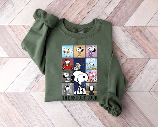 Discover Snoopy Eras Christmas Sweatshirt