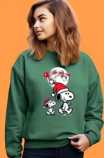 Discover Snoopy Christmas Sweatshirt