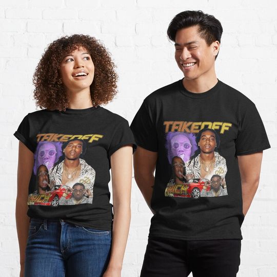 Discover Takeoff Rapper The Rich Life  T-Shirt