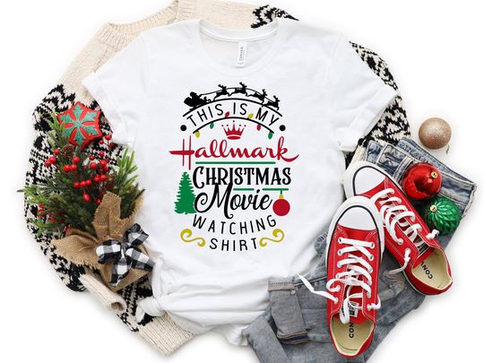 Discover Ready To Press - Hallmark watching shirt