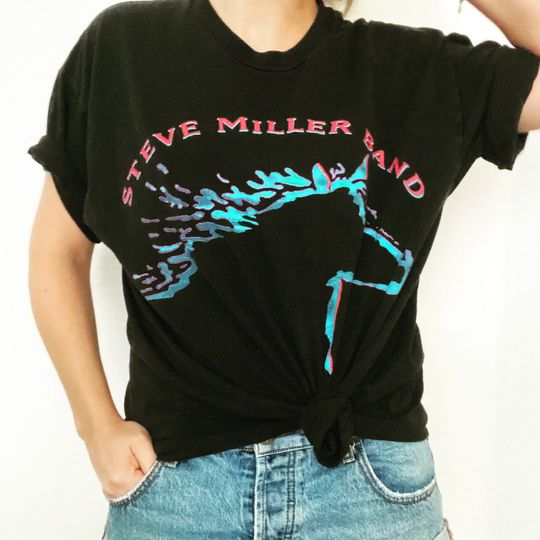 Discover Vintage 1990s 1993 Hanes Steve Miller Band Concert