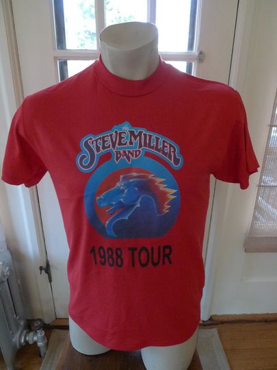 Discover Size M (42) ** 1988 Steve Miller Band Shirt