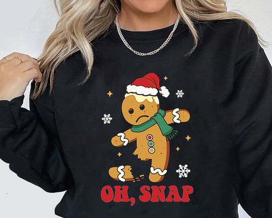 Discover ATA13 Oh Snap Sweatshirt, Oh Snap Christmas