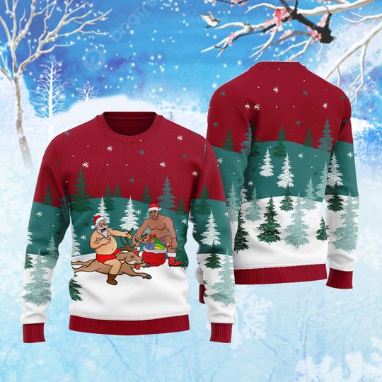 Discover Barry Wood Funny Ugly Christmas Sweater