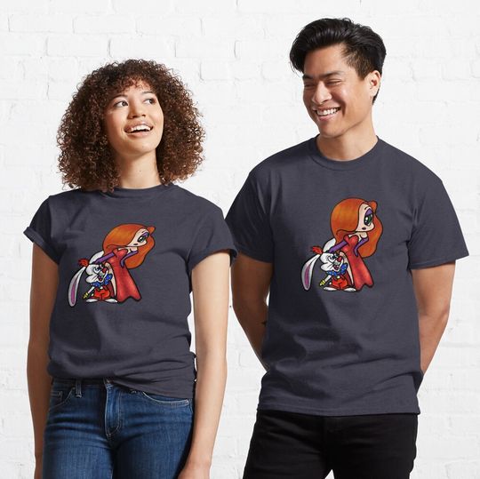 Discover Roger and Jessica Rabbit Classic T-Shirt