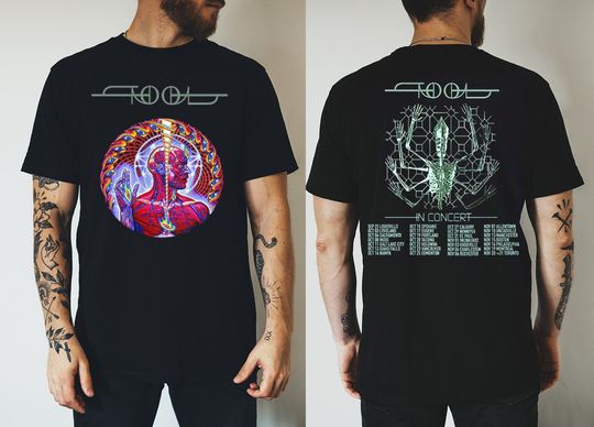 Discover 2023 Tool Concert T-Shirt - Band Fan Gift