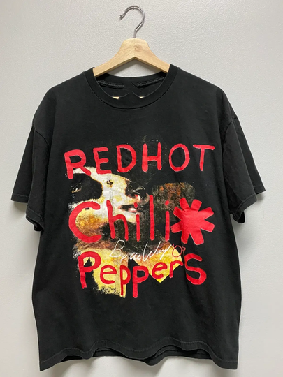 Discover Vintage 2003 Red Hot Chili Peppers By The Way T-Shirt