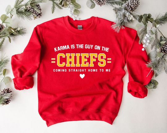 Discover Karma is the guy on the Chiefs, Unisex Sweatshirt
