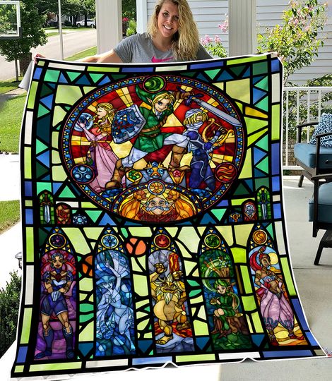 Discover Legend Of Zelda Fleece Blanket