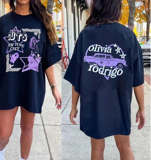 Discover Olivia Rodrigo Guts Shirt, Olivia Rodrigo Guts Tour T-shirt, Concert Shirt
