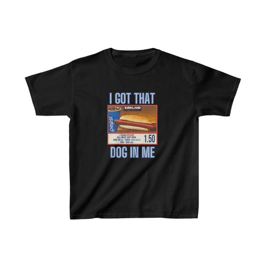 Discover I Got That Dog In Me Kids Shirt - Fun Food-Inspired Tee