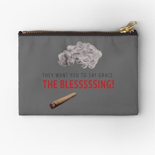 Discover National Lampoons Christmas Vacation Uncle Lewis Quote Zipper Pouch