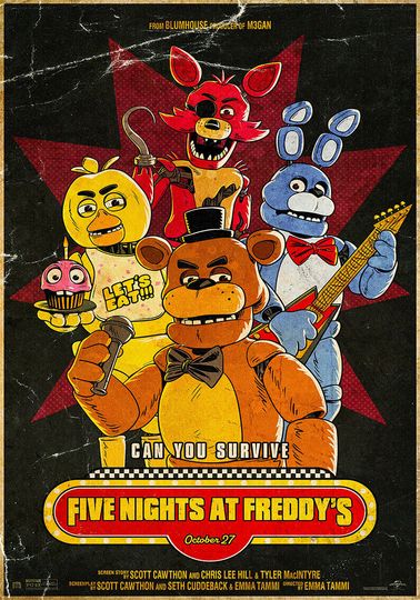 Discover Five Nights at Freddy's Movie Poster