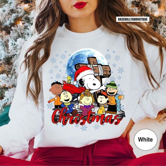 Discover Christmas Snoopy Sweatshirt, Christmas Sweatshirt
