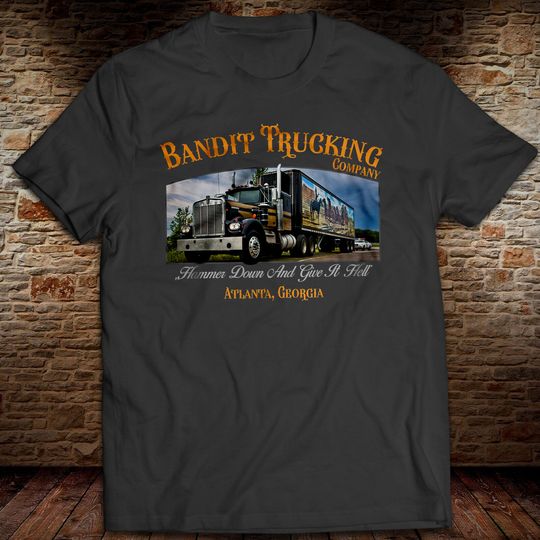 Discover Smokey And The Bandit Trucking T-Shirt Burt Reynolds Jerry Reed Snowman Vintage