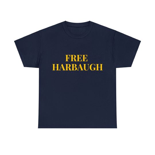 Discover Free Harbaugh- Unisex Cotton T-shirt