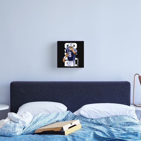 Discover Peyton Manning #18 Yes You Canvas