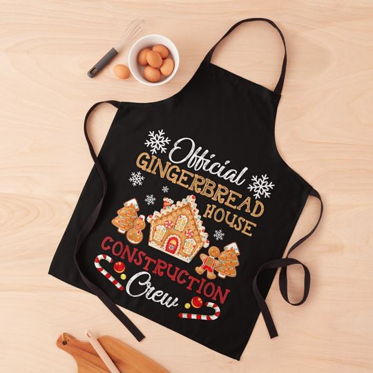 Discover Gingerbread Cookie Christmas Kitchen Apron