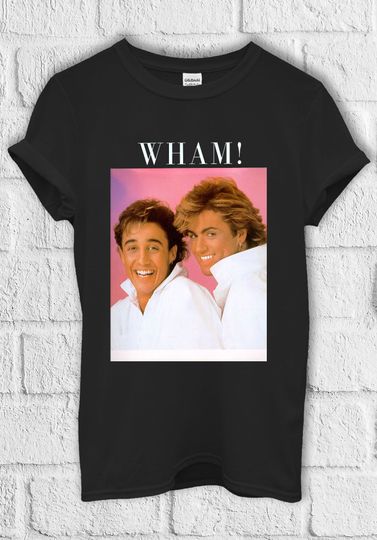 Discover George Michael Wham T Shirt