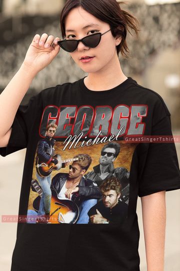 Discover George Michael  Unisex Heavy Cotton Tee