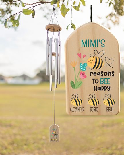 Discover Personalized Wind Chimes Gift for Mimi