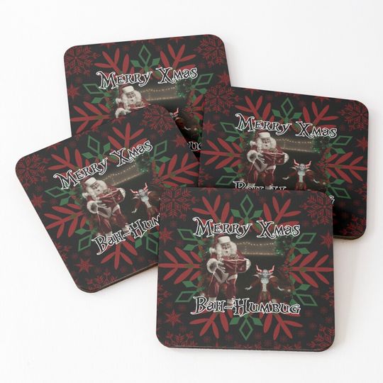 Discover Bah Humbug Coasters